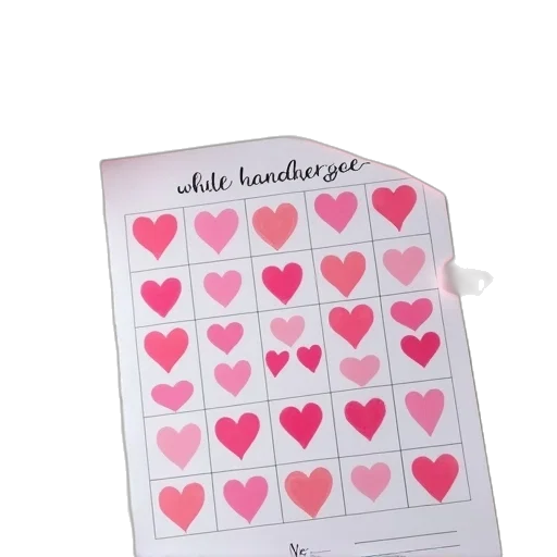 conversation, hearts, bingo, game transparent PNG cut-out