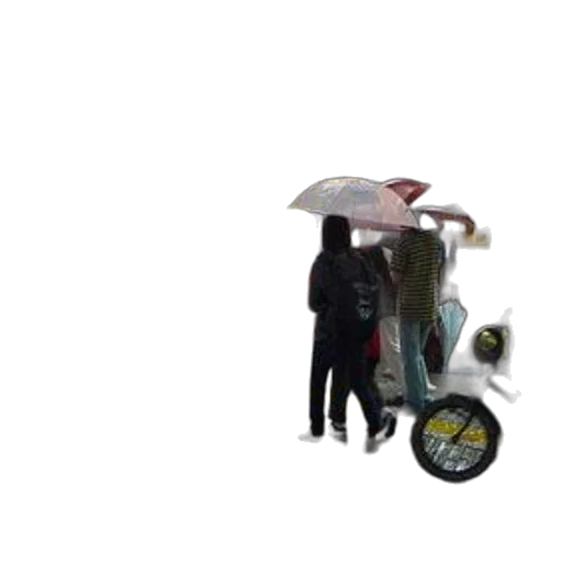 umbrella, car, staff, robot transparent PNG cut-out
