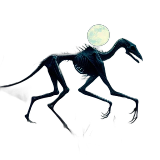 creature, dragon, animal, staff transparent PNG cut-out