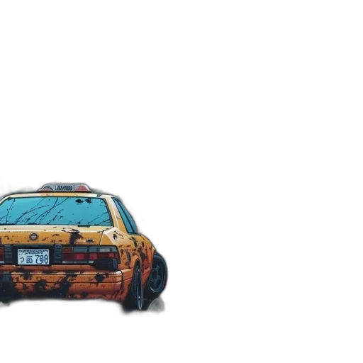 car, weapon, animal, robot transparent PNG cut-out