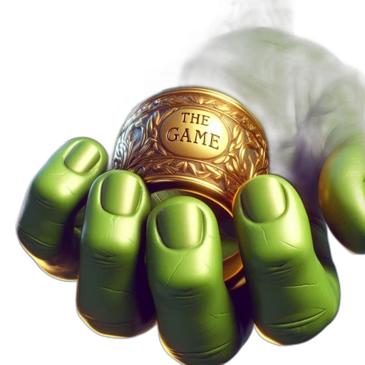 3d render, photorealistic, concept art, green transparent PNG cut-out
