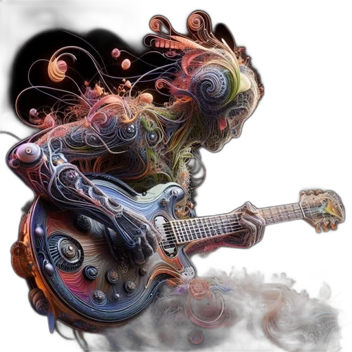 dragon, mask, hair, creature transparent PNG cut-out