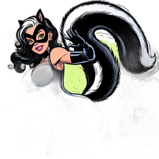 comic book art, concept art, cartoon, fantasy art transparent PNG cut-out