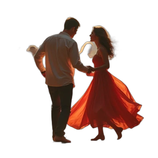 dress, photorealistic, oil painting, concept art transparent PNG cut-out
