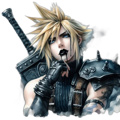 weapon, sword, staff, fantasy art transparent PNG cut-out