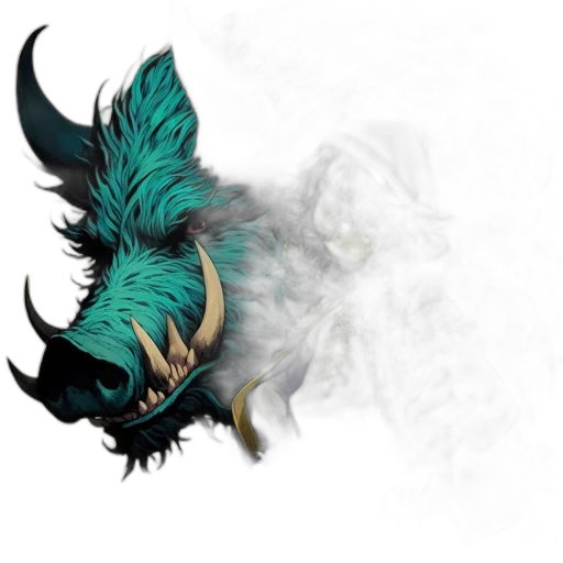 dragon, mask, animal, creature transparent PNG cut-out