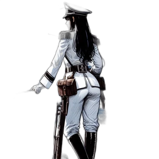 staff, weapon, sword, jacket transparent PNG cut-out