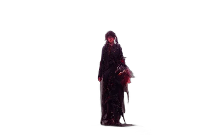 dress, umbrella, creature, jacket transparent PNG cut-out