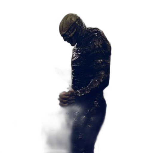 mask, creature, jacket, robot transparent PNG cut-out