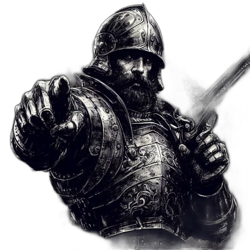 sword, weapon, staff, fantasy art transparent PNG cut-out