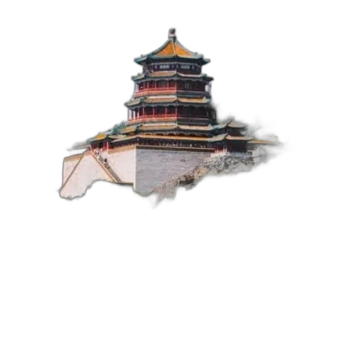 dragon, building, hat, crown transparent PNG cut-out