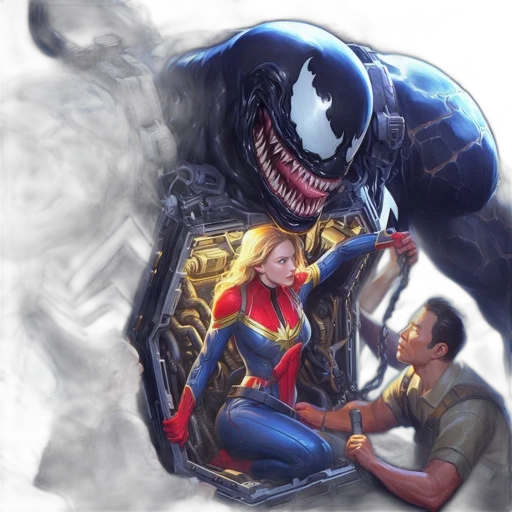comic book art, concept art, eerie, setting transparent PNG cut-out