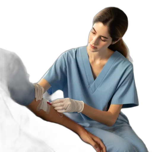 healthcare, professional, attends, male transparent PNG cut-out