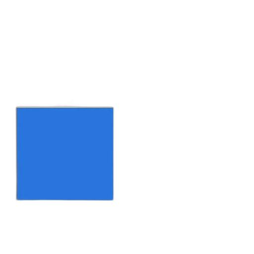 robot, hat, pixel art, blue transparent PNG cut-out