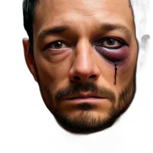 face, mask, robot, photorealistic transparent PNG cut-out