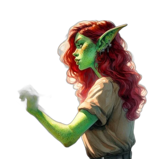 staff, fantasy art, concept art, pixel art transparent PNG cut-out