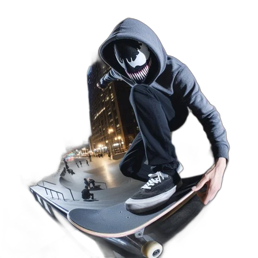 shoes, jacket, robot, concept art transparent PNG cut-out