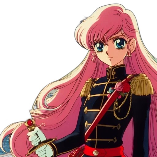 weapon, staff, anime, cartoon transparent PNG cut-out