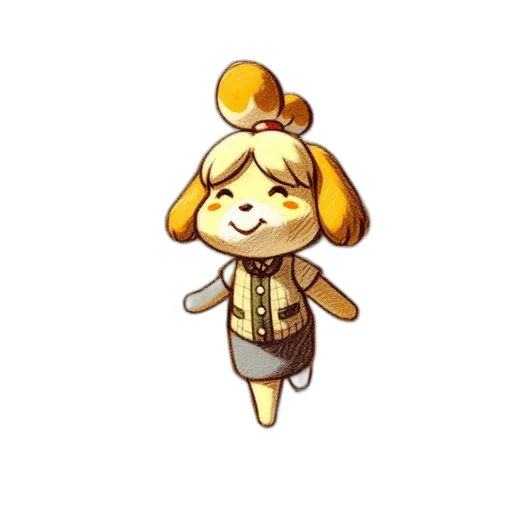 staff, hat, animal, creature transparent PNG cut-out