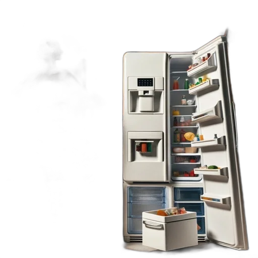 furniture, food, 3d render, woman transparent PNG cut-out
