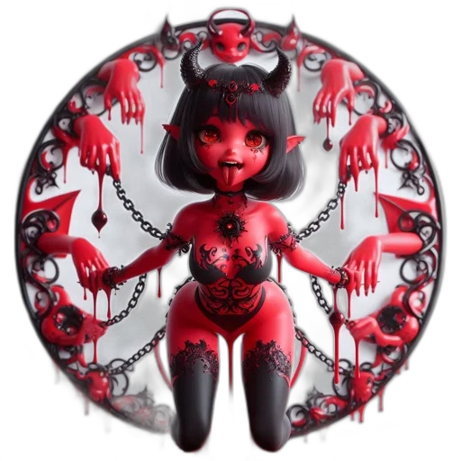 concept art, fantasy art, 3d render, comic book art transparent PNG cut-out