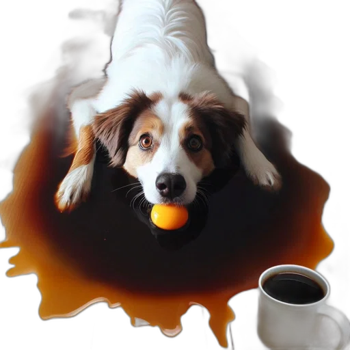 animal, food, photorealistic, 3d render transparent PNG cut-out