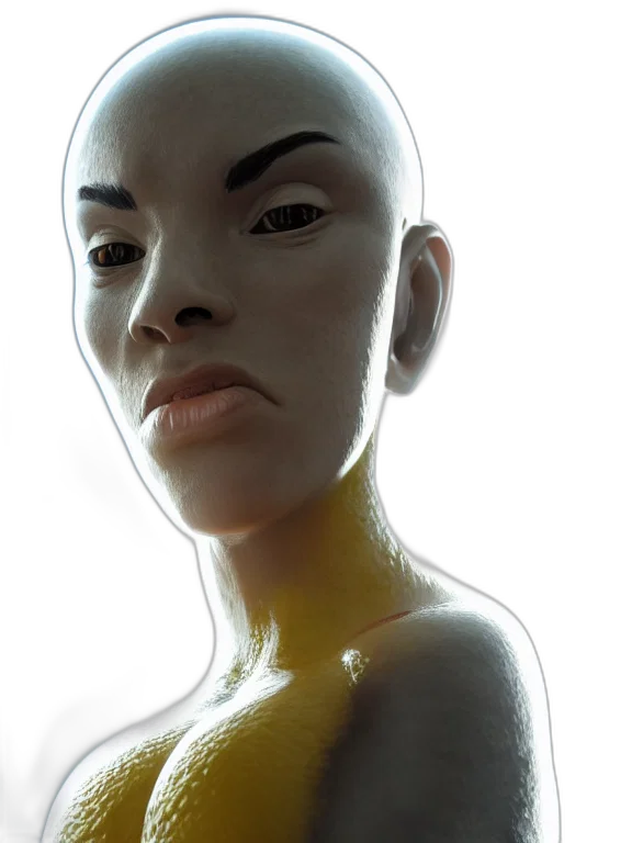 face, robot, mask, creature transparent PNG cut-out