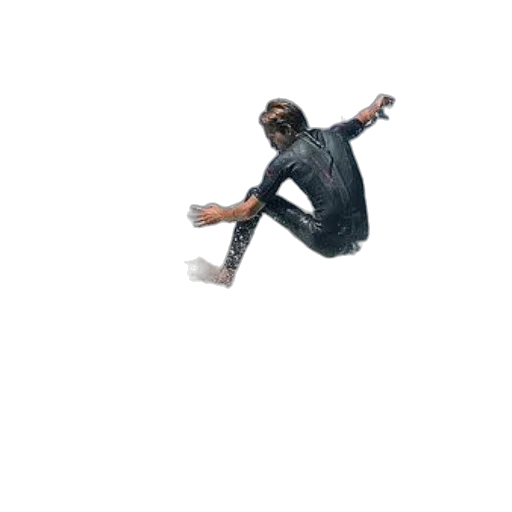 jacket, shoes, creature, hair transparent PNG cut-out