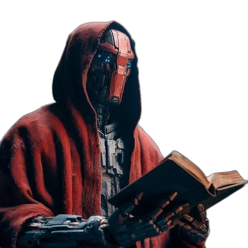 mask, jacket, robot, face transparent PNG cut-out