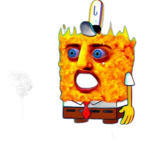 food, creature, face, robot transparent PNG cut-out