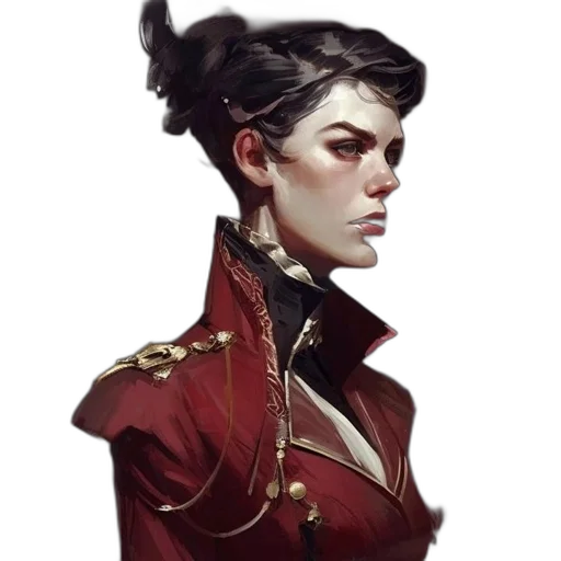 face, staff, jacket, crown transparent PNG cut-out