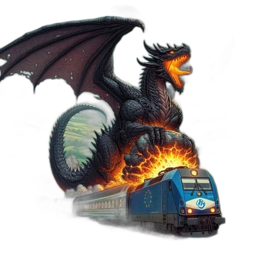 dragon, creature, concept art, fantasy art transparent PNG cut-out