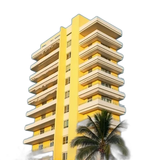 building, 3d render, photorealistic, concept art transparent PNG cut-out