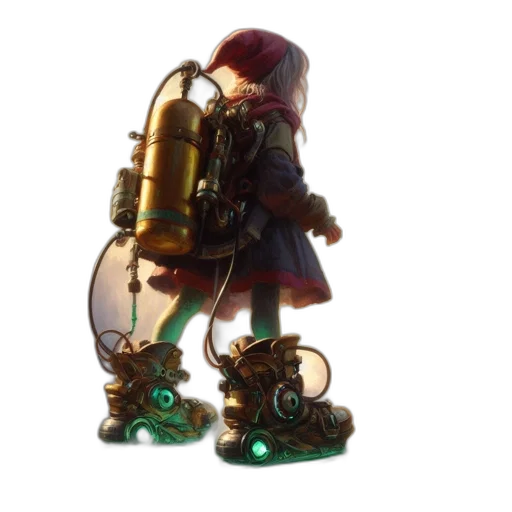 weapon, robot, staff, sword transparent PNG cut-out