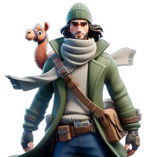 jacket, weapon, staff, sword transparent PNG cut-out