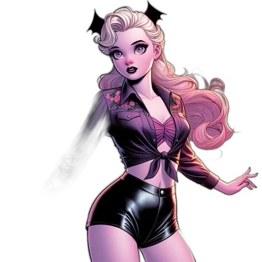 comic book art, concept art, cartoon, fantasy art transparent PNG cut-out