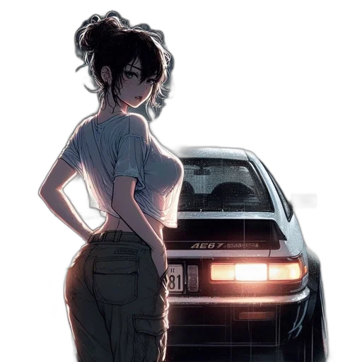 car, jacket, weapon, dress transparent PNG cut-out