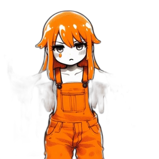 dress, staff, robot, creature transparent PNG cut-out