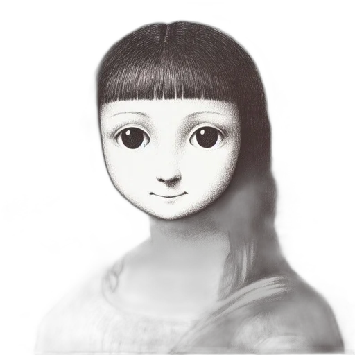 face, mask, robot, creature transparent PNG cut-out