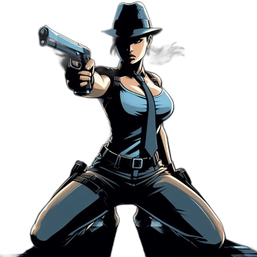 weapon, staff, hat, comic book art transparent PNG cut-out