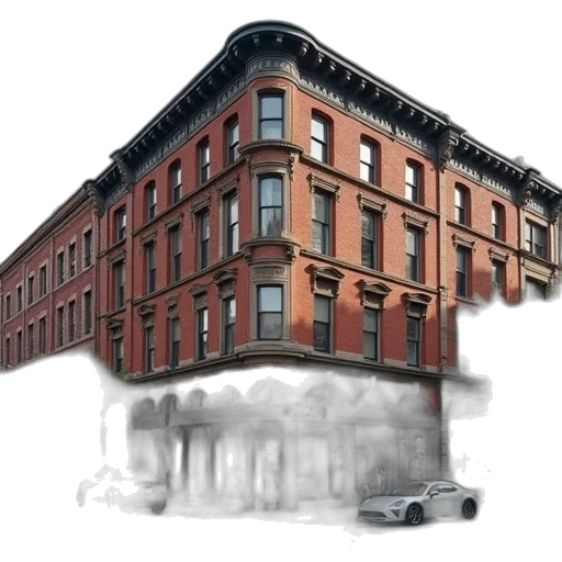 building, furniture, face, car transparent PNG cut-out