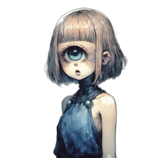 dress, mask, face, creature transparent PNG cut-out
