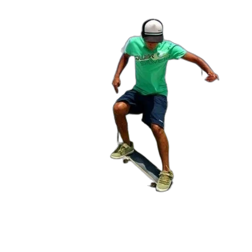 shoes, hat, staff, 3d render transparent PNG cut-out