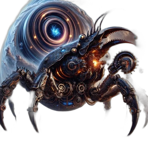 creature, robot, dragon, animal transparent PNG cut-out