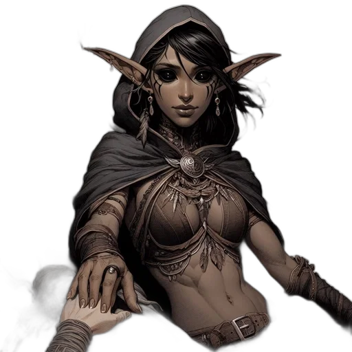 staff, fantasy art, concept art, comic book art transparent PNG cut-out