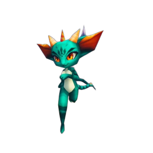 staff, dragon, creature, animal transparent PNG cut-out