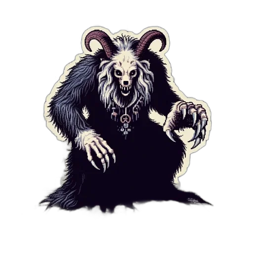 creature, animal, staff, concept art transparent PNG cut-out