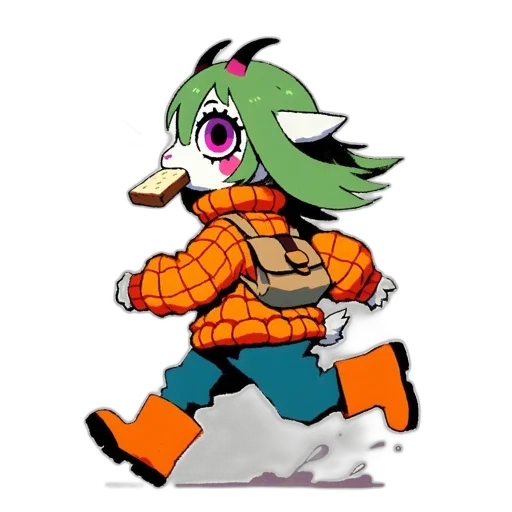 jacket, animal, creature, weapon transparent PNG cut-out