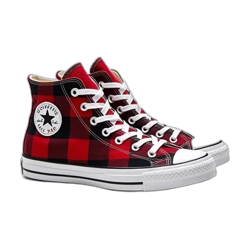 shoes, pair, high-top, sneakers transparent PNG cut-out