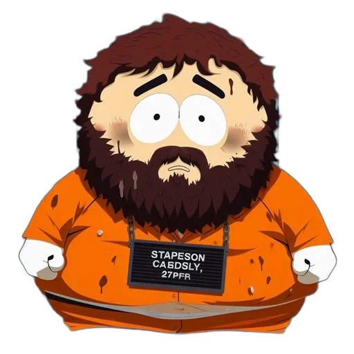 jacket, staff, cartoon, concept art transparent PNG cut-out